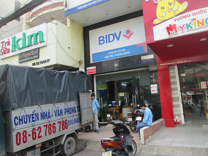 Hệ thống xe taxi tải quận 12 TPHCM tại công ty chuyển nhà Tiến Đạt
